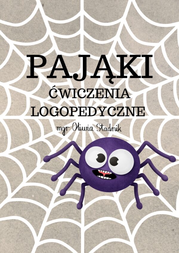 Pajęcza gimnastyka buzi i języka