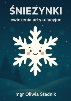 Śnieżynki - ćwiczenia artykulacyjne