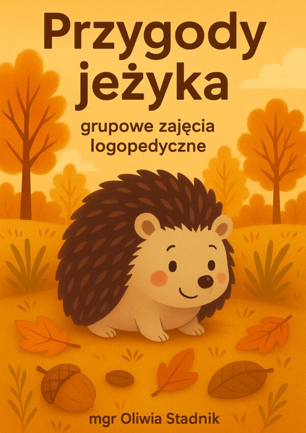 Przygody jeżyka - karty logopedyczne do zajęć grupowych