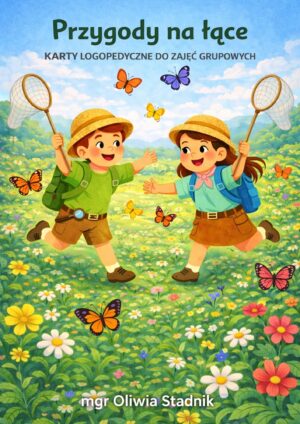 Przygody na łące - Karty logopedyczne do zajęć grupowych