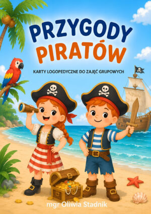 Przygody piratów - karty logopedyczne do zajęć grupowych